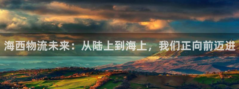 ,优游国际预测：海西物流未来：从陆上