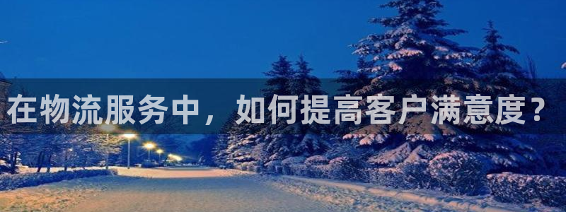 ,优游国际怎么下载教程：在物流服务中